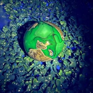 Volcano Agate Sphere *UV Reactive* 72mm